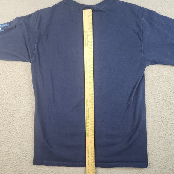 Atlanta Motor Speedway Shirt Men's Medium Long Sleeve Auto Racing NASCAR Blue - Picture 7 of 11